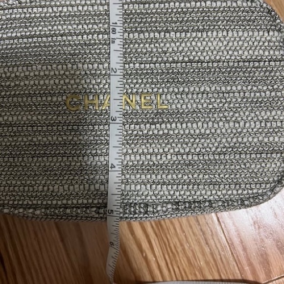 Chanel Tweed Cosmetic Pouch - Picture 6 of 6